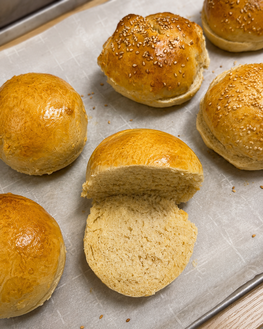 Milo's Burger Buns - 8 Pack