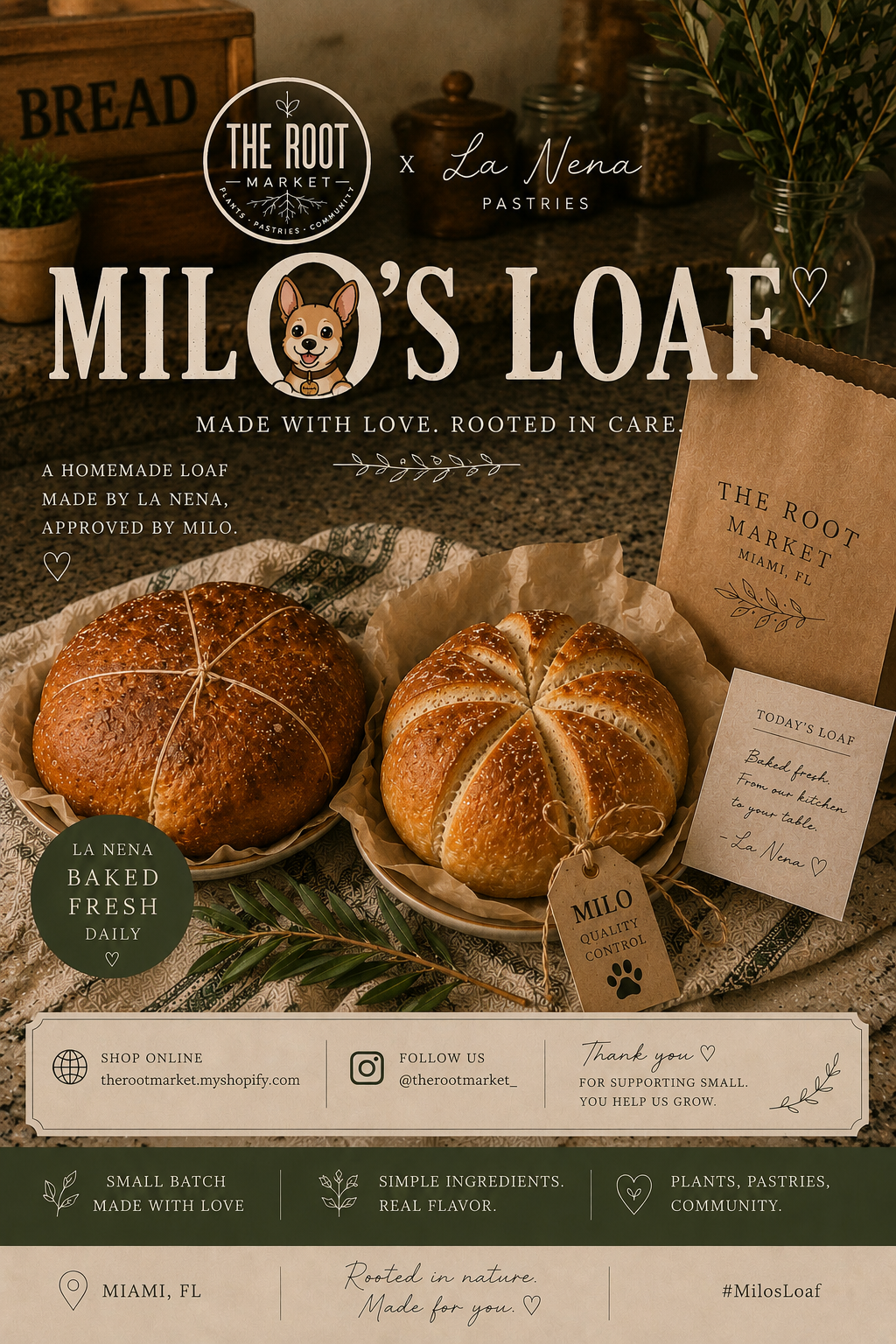 Milo’s Loaf — Classic Artisan