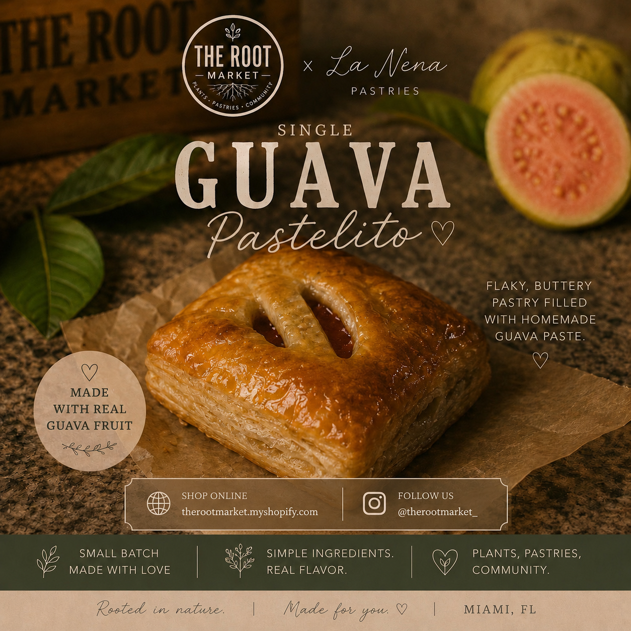 Guava Pastelito 3-Pack