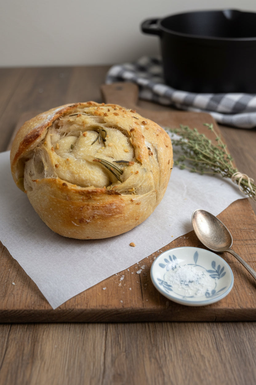 Milo's Sourdough Rosemary Garlic & Olive Oil Loaf