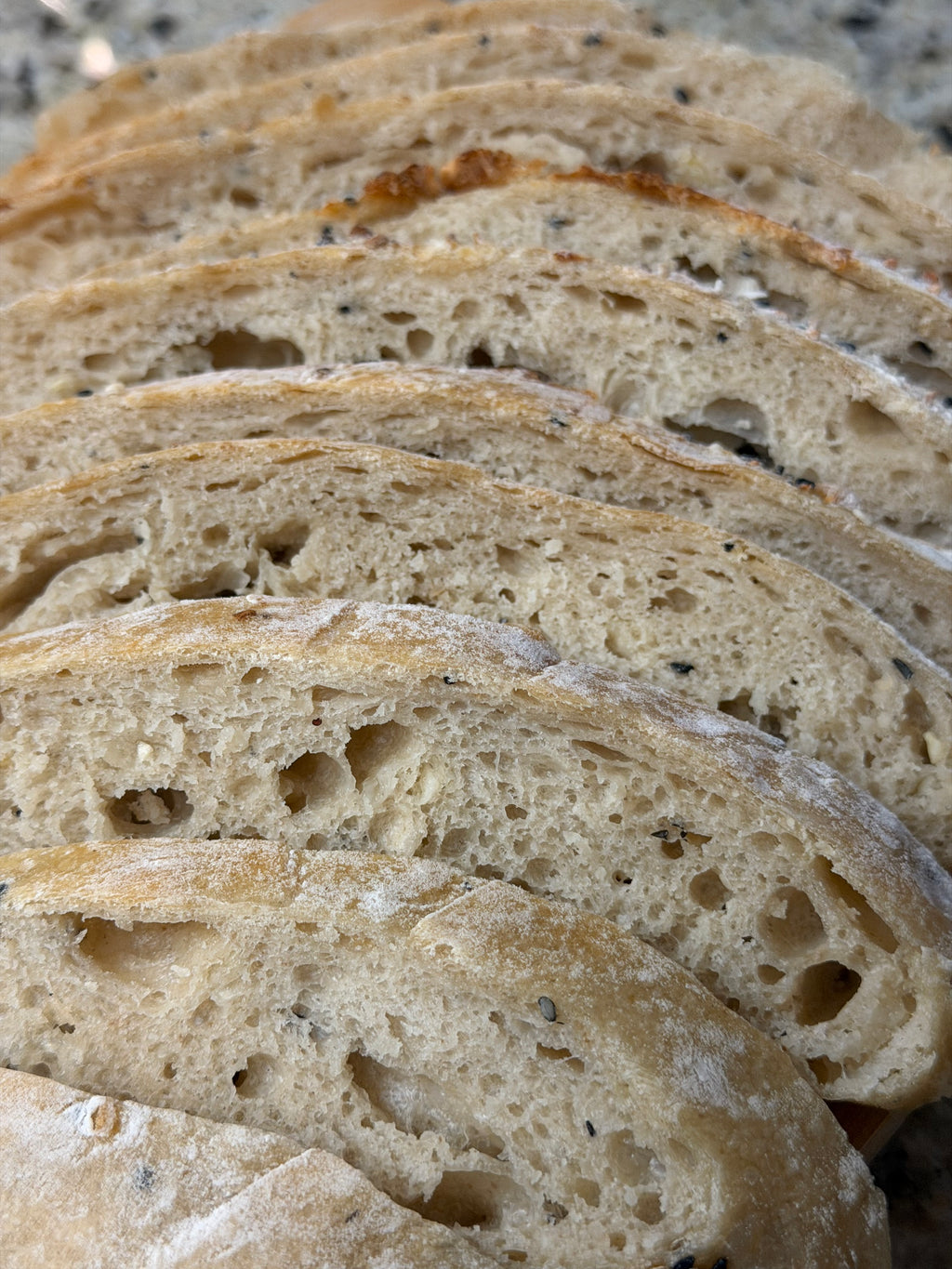 Milo's Everything Bagel Sourdough Loaf