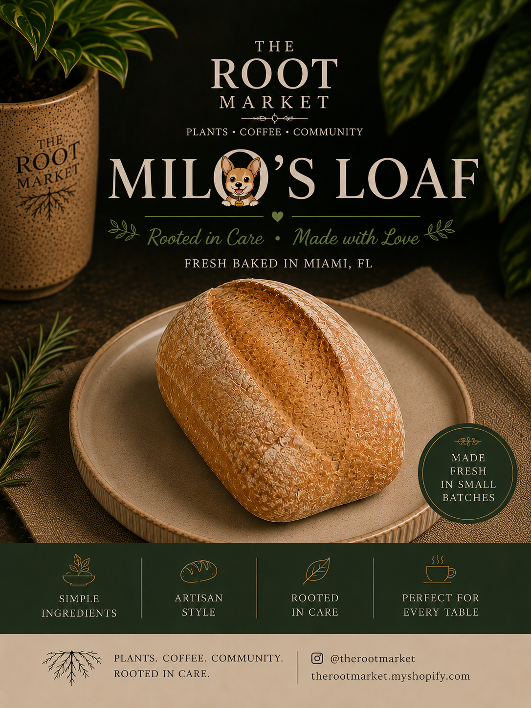 Mini Milo’s Loaf