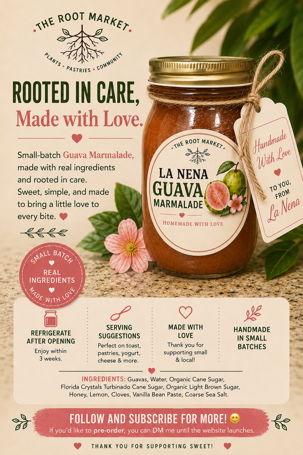 La Nena Guava Marmalade — 16 oz
