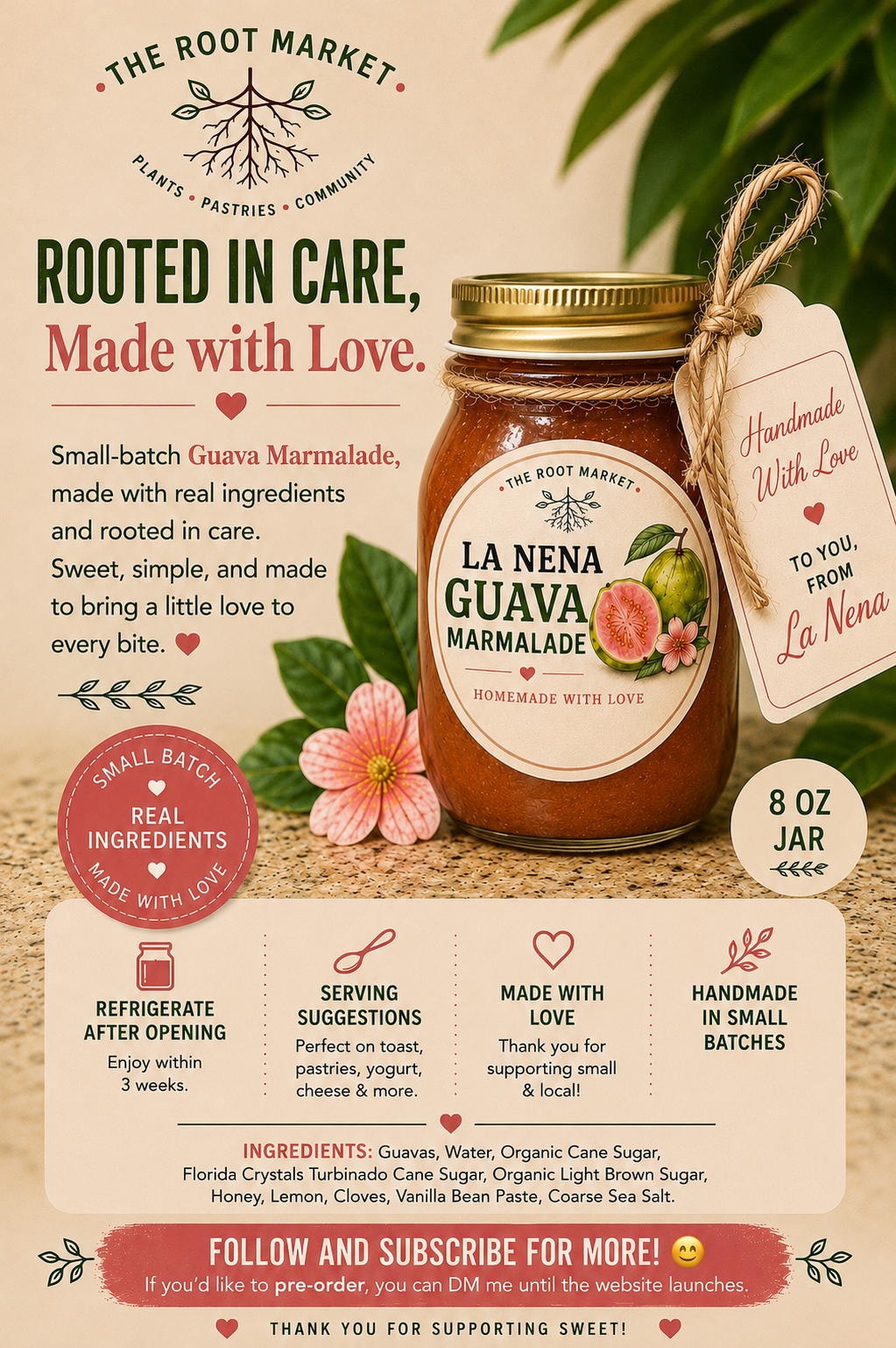 La Nena Guava Marmalade — 8 oz