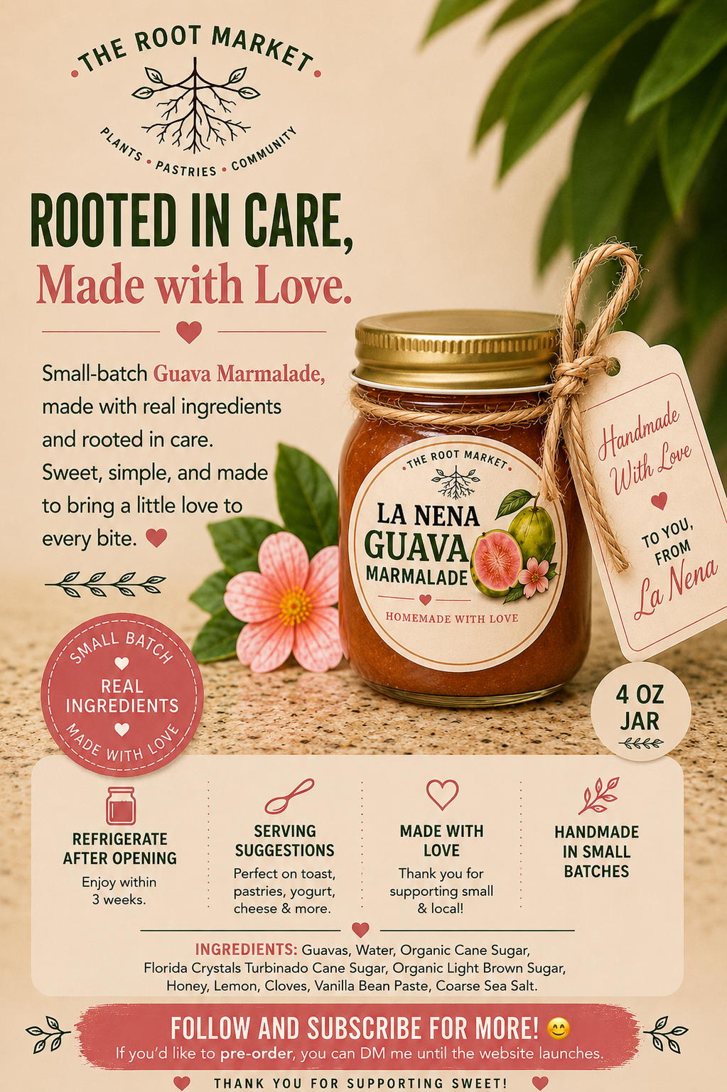 La Nena Guava Marmalade - 4oz